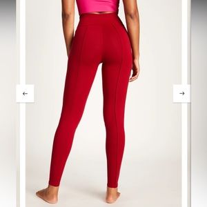 Live the Process - Tuxedo Leggings in Chili color size M (sold out online)